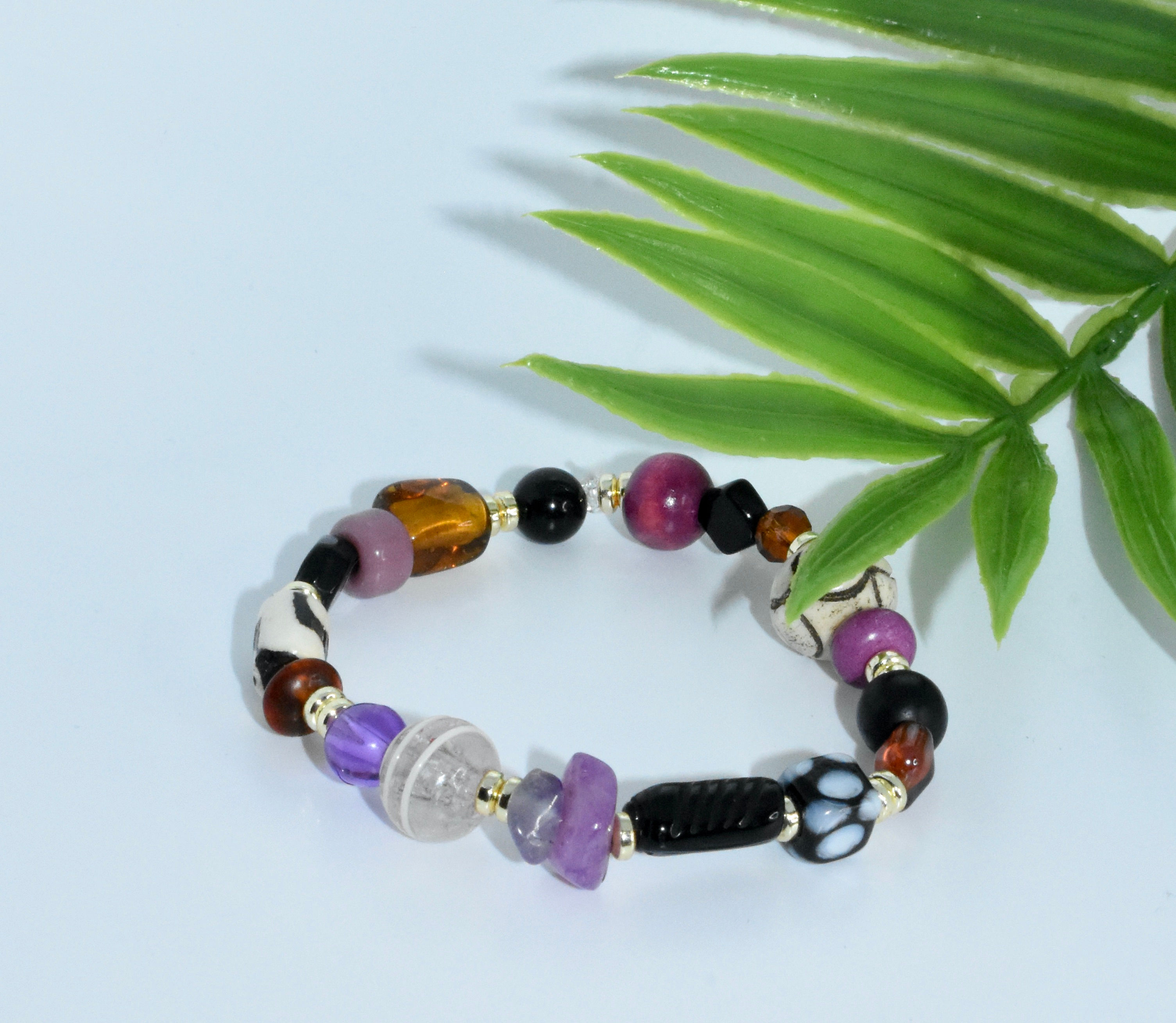 Orchid Mystery Bracelet