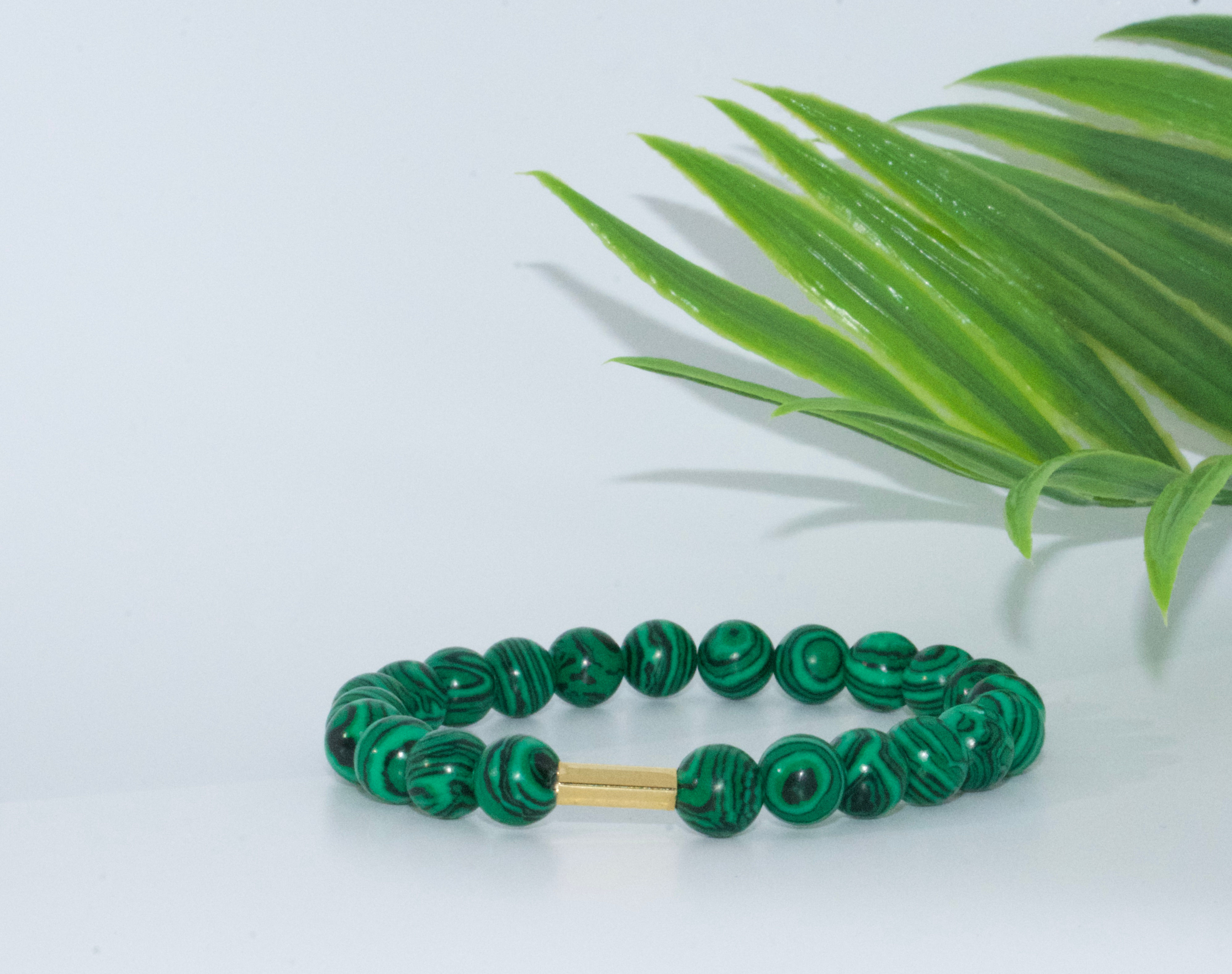 Love & Healing Malachite Bracelet | Heart Chakra