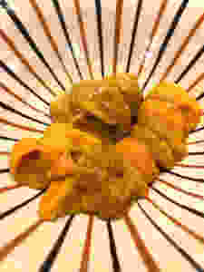 uni sea urchin sashimi
