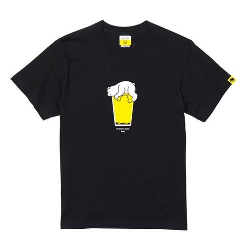 おやすみビアッくまTシャツ～ブラック～ | 株式会社PERFECT BEER
