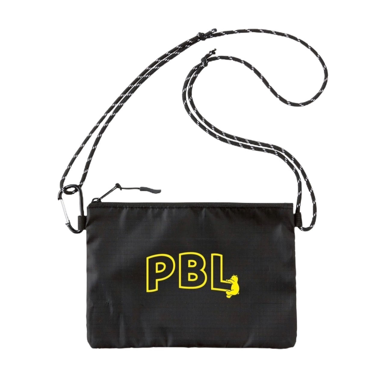 PBLロゴ入りサコッシュ～ブラック～