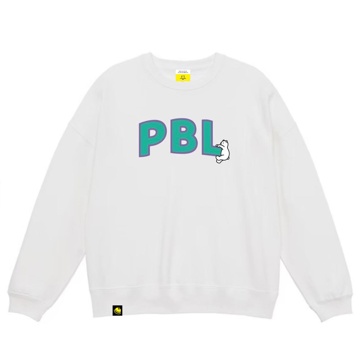 PBLロゴトレーナー～ホワイト～