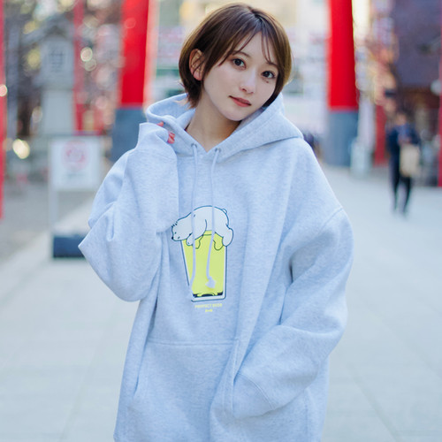 おやすみビアっくまパーカー～アッシュ～ | 株式会社PERFECT BEER