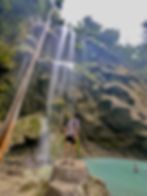 📍Tumalog Falls, Oslob, Cebu, Philippines