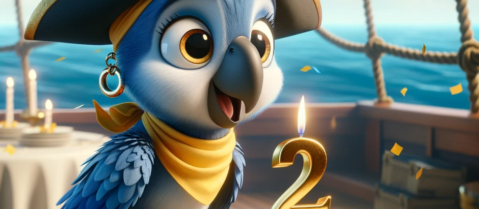 Celebrando 2 anos em alto estilo - Aniversário de 2 anos da Markitetando