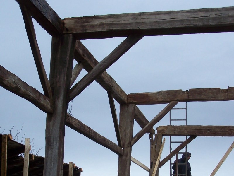Gunstock Timber Frame Hero Barn Frame