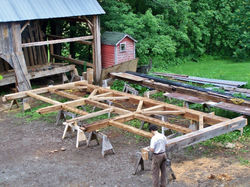 German Style White Oak Frame