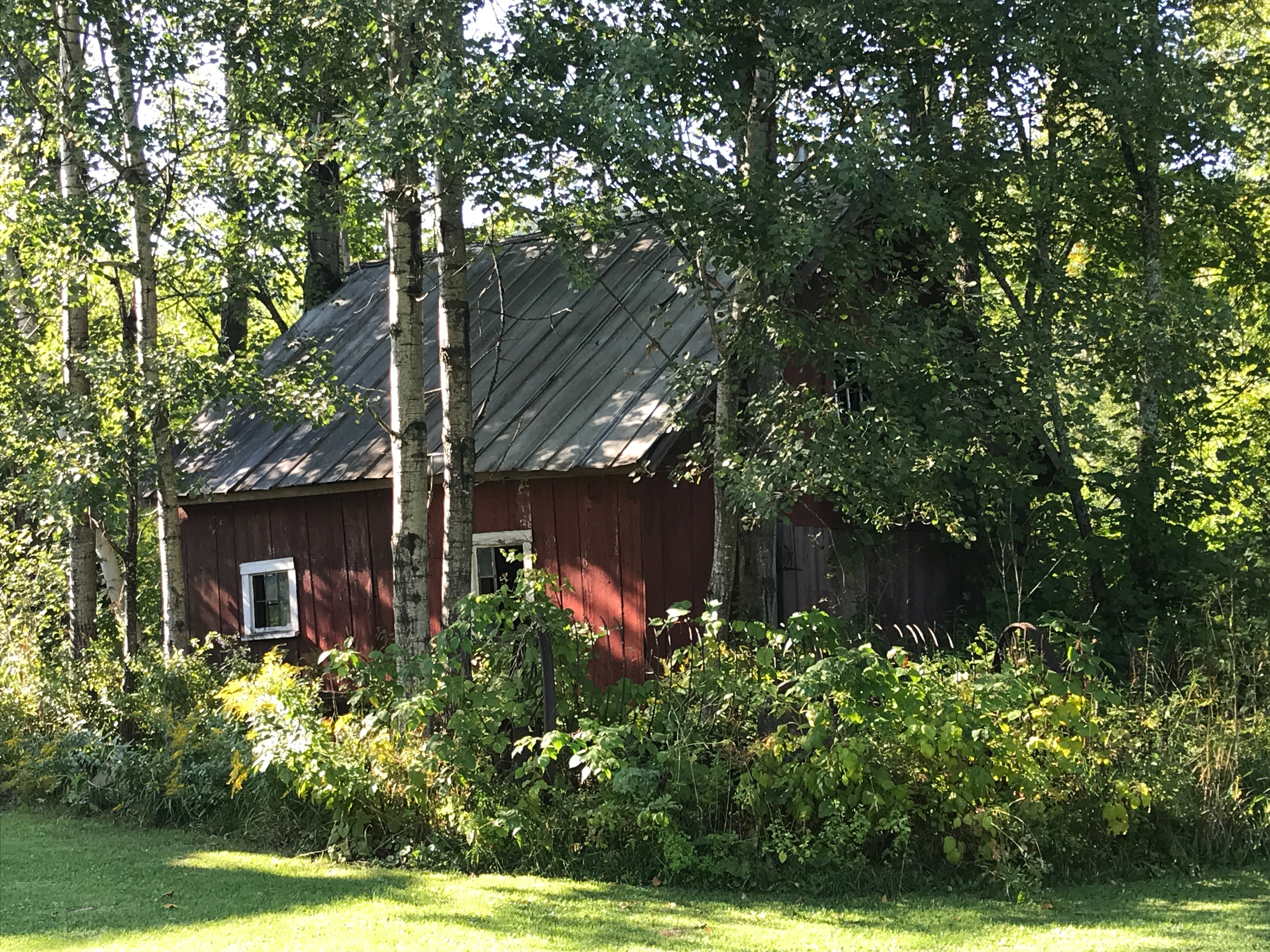 Historic barn frame from 17th c