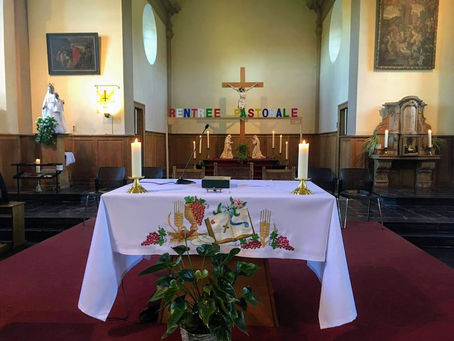 Ce dimanche 24 octobre a eu lieu notre messe de l'Unité Pastorale. Une seule messe, une seul cœur !