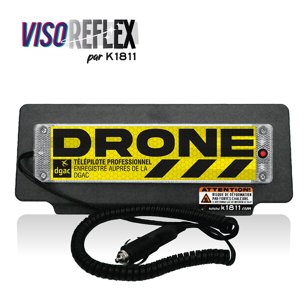 Miniature : VisoREFLEX Clips Rétro-éclairés & Rétroréfléchissants Fonctions
