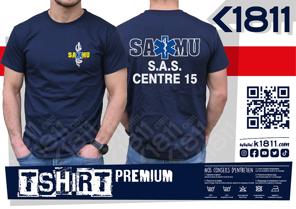 Miniature : T-Shirts Premiums SAMU_SMUR