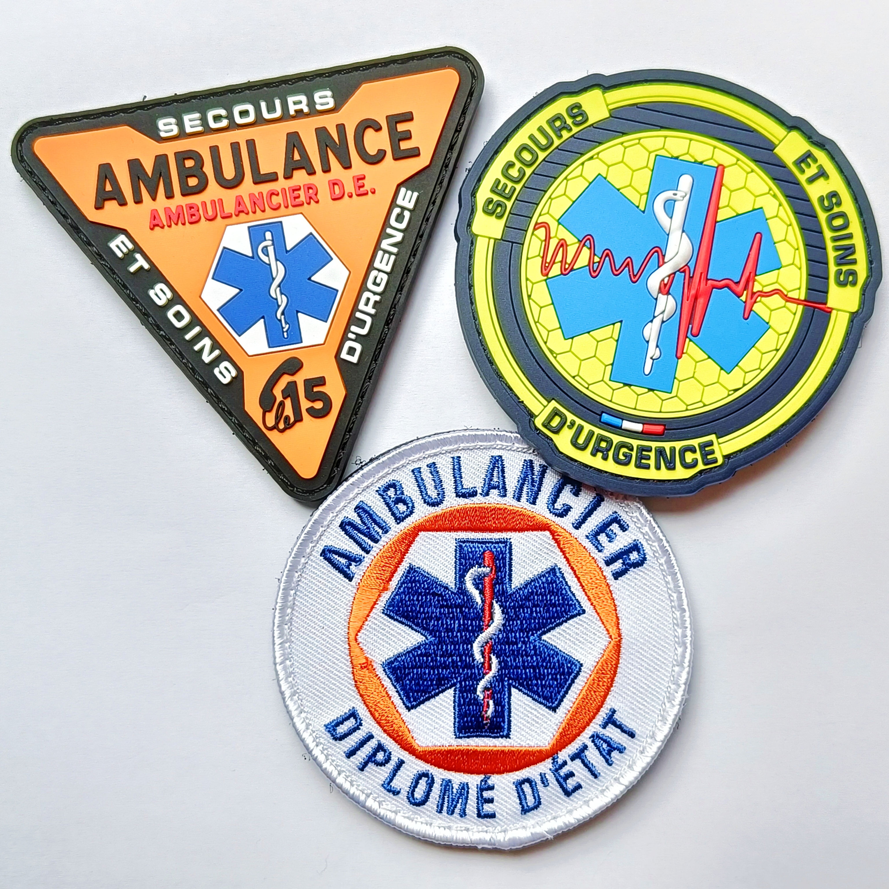 Écussons ASSU / Ambulanciers