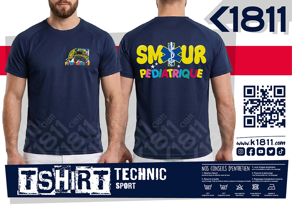 Miniature : T-Shirts Technics Sport SAMU_SMUR