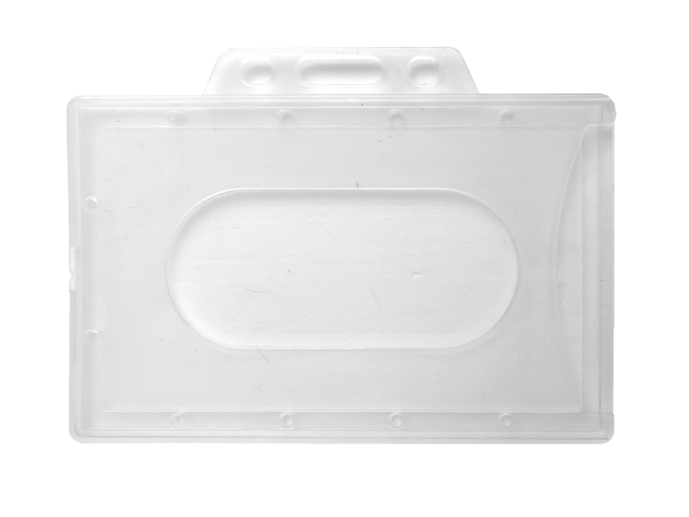 Porte-badge plastique