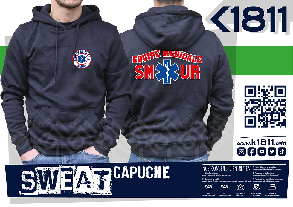 Miniature : Sweats Cap. SAMU_SMUR