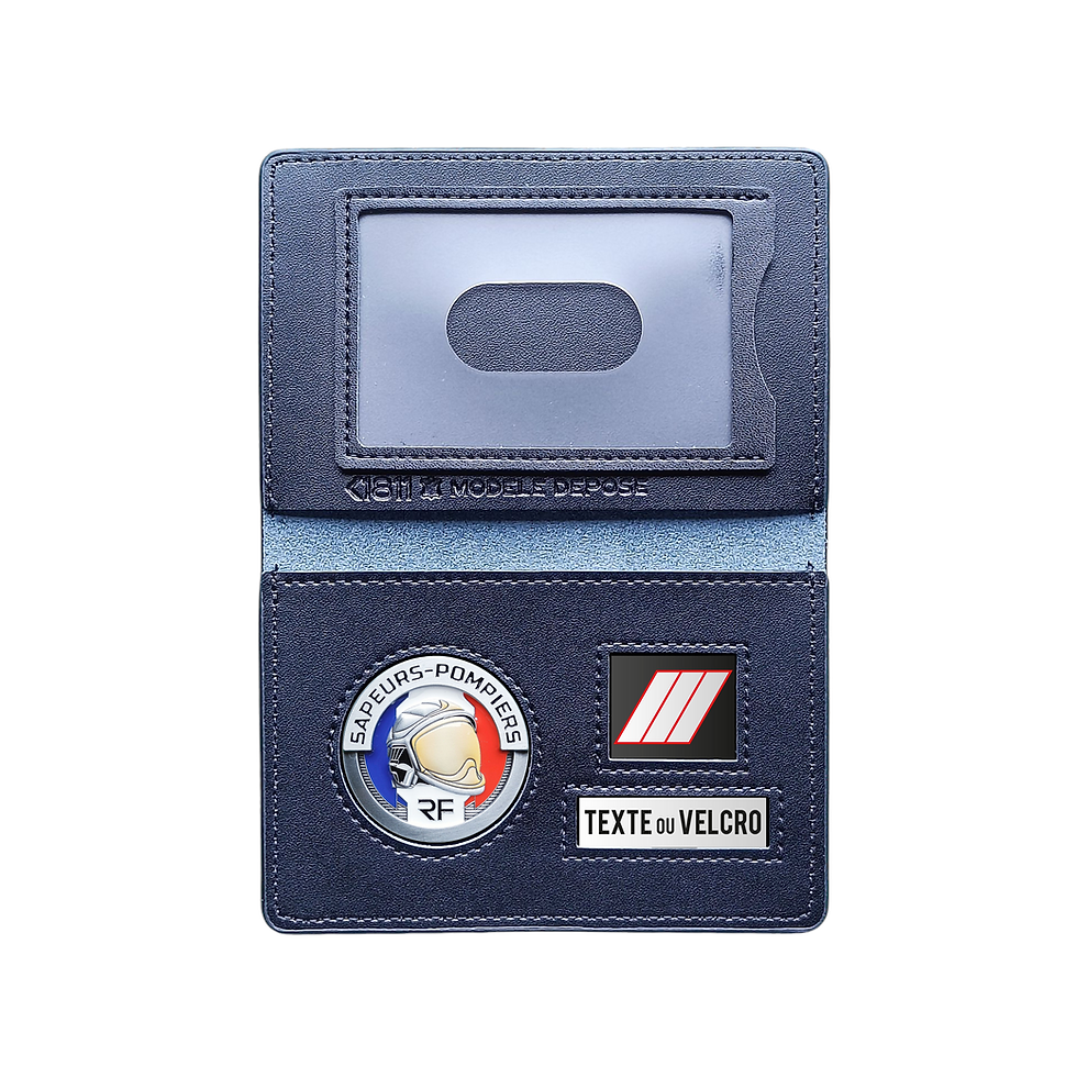 Miniature : Porte-carte PRO Cuir & Insigne