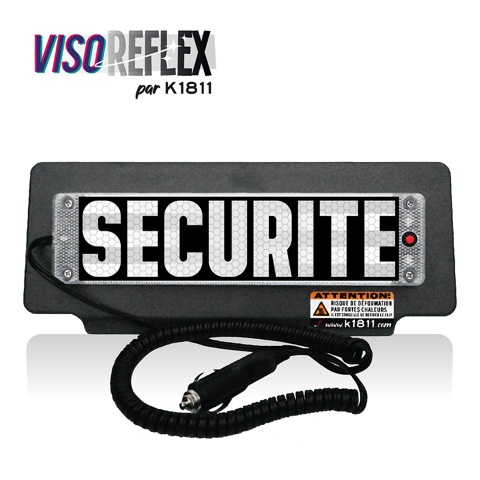 Miniature : VisoREFLEX Clips Rétro-éclairés & Rétroréfléchissants Fonctions