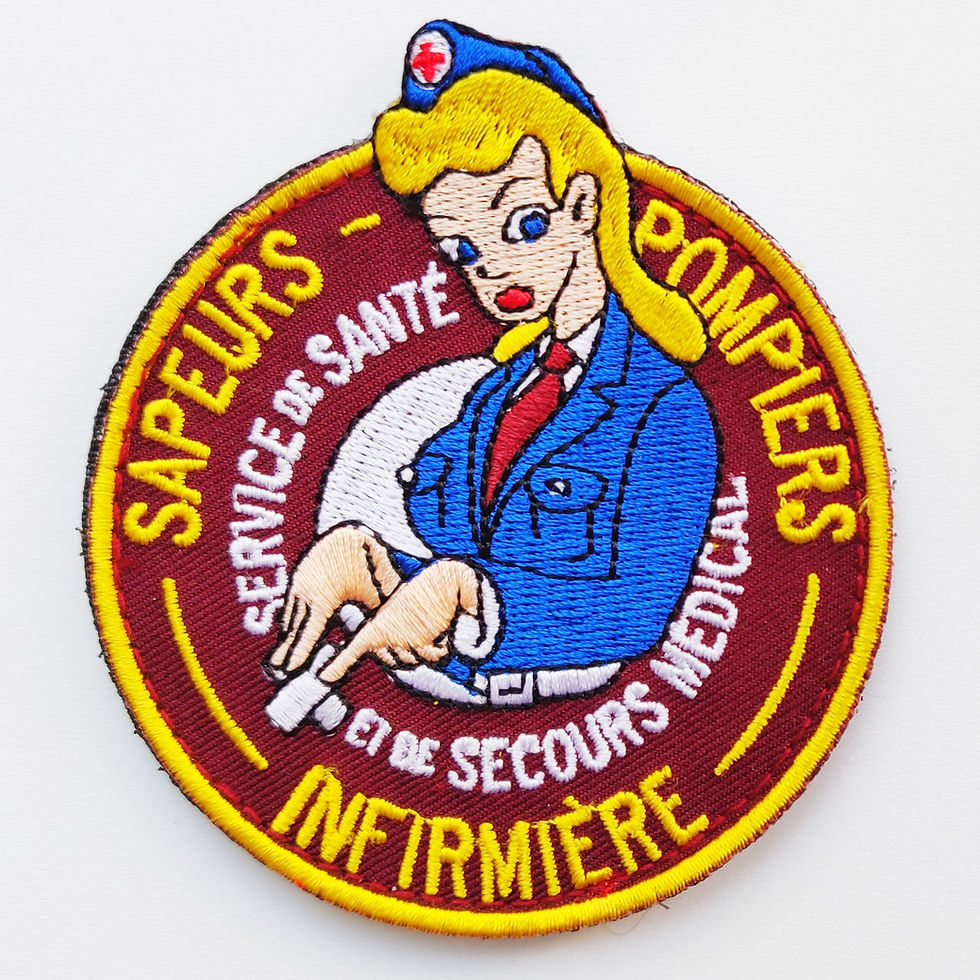 Miniature : Écussons Sapeurs-Pompiers SSSM/SDS