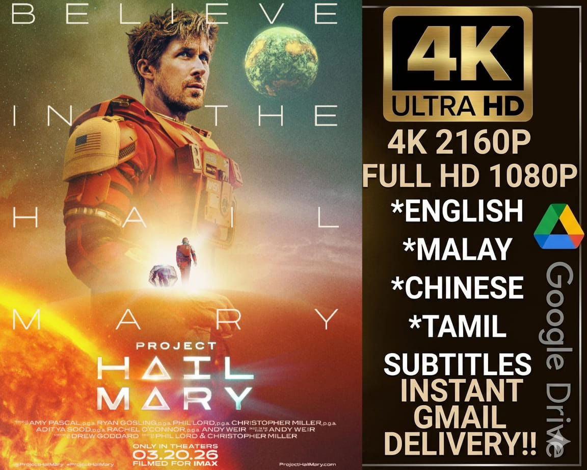 4K 1080P S3 Project Hail Mary (2026)