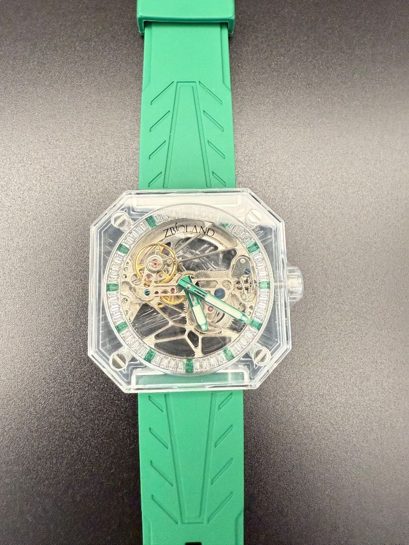 Thumbnail: ZBIOLAND Classic Skeleton Mechanical automatic Watch