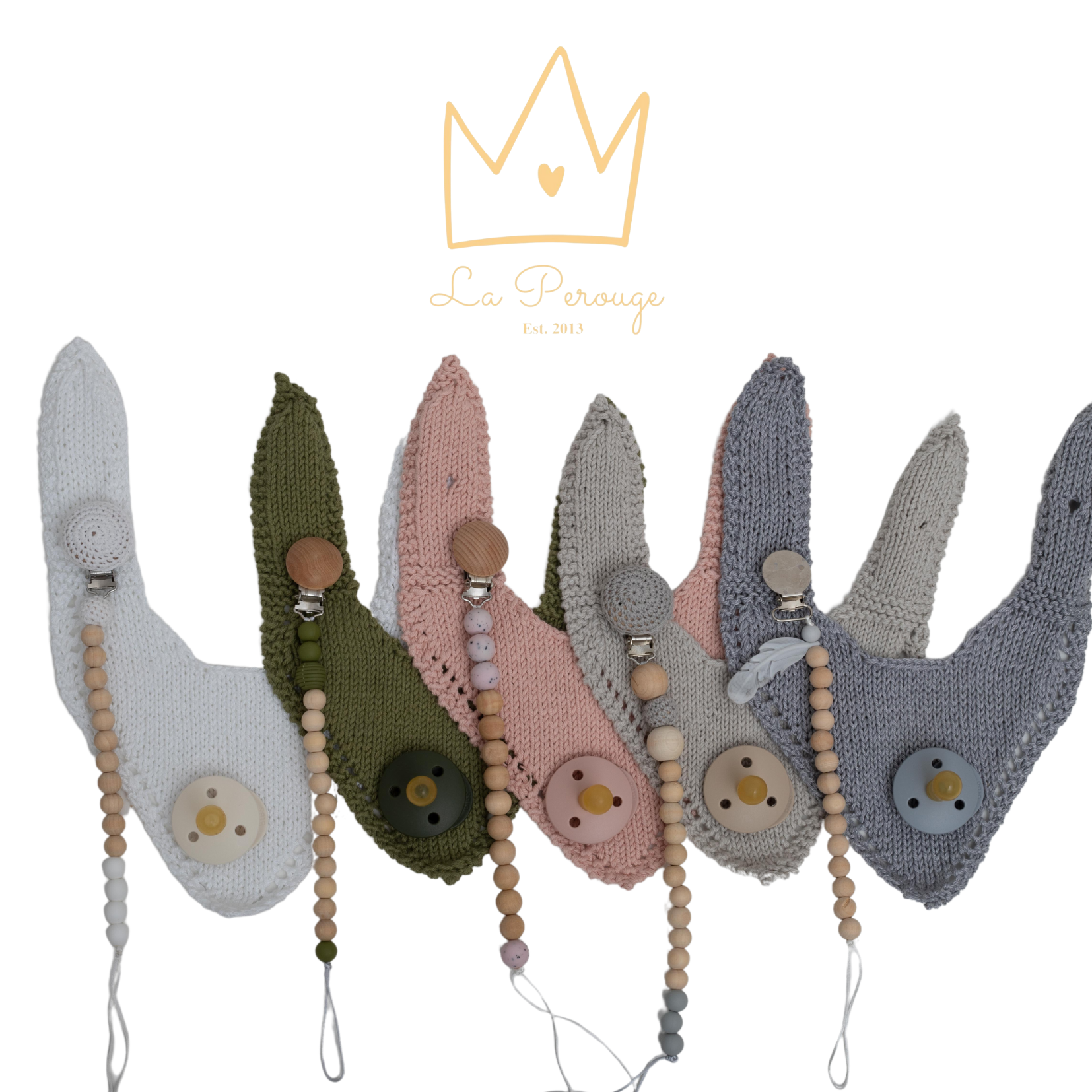 Bib, Dummy & Dummy Chain Combo