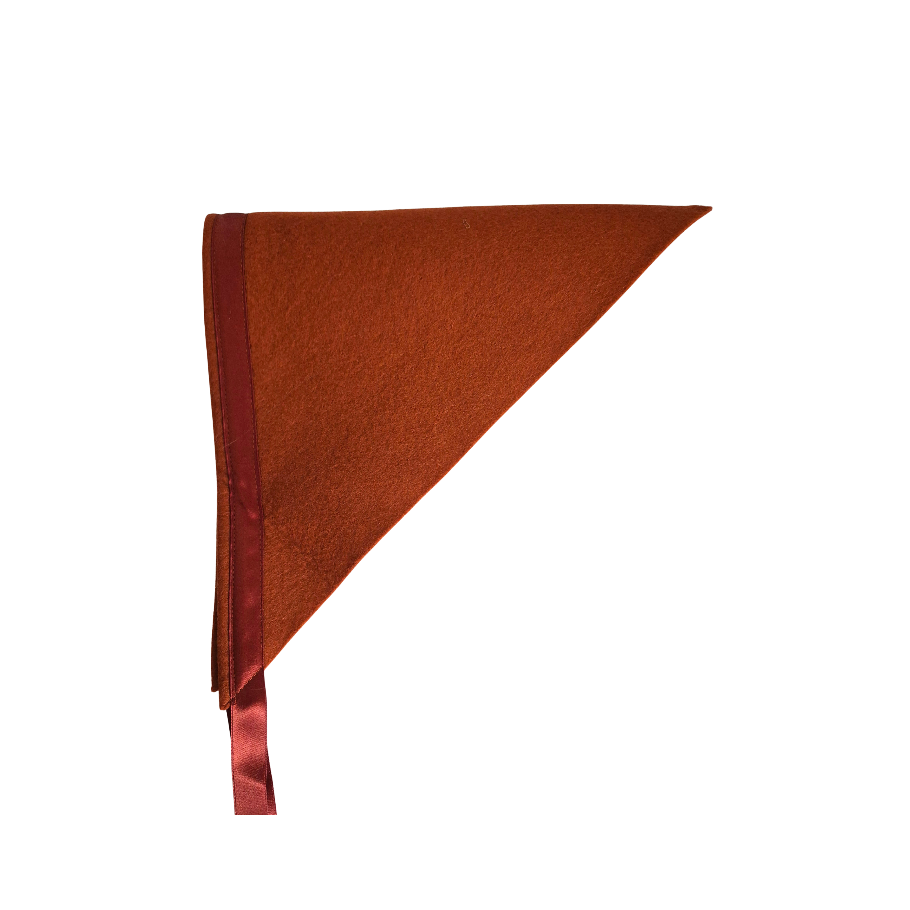 Felt Scarf - Rust
