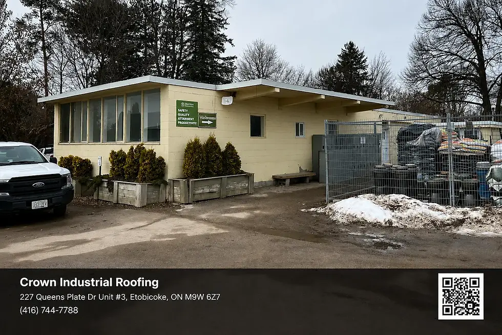 best commercial flat roof system toronto