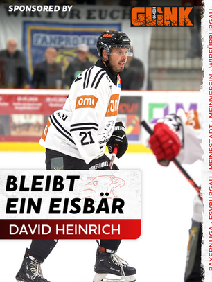 David Heinrich führt die Eisbären auch in der Bayernliga an