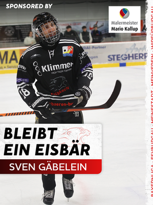 Mit Routine und Technik: Gäbelein weiter für die Eisbären am Puck
