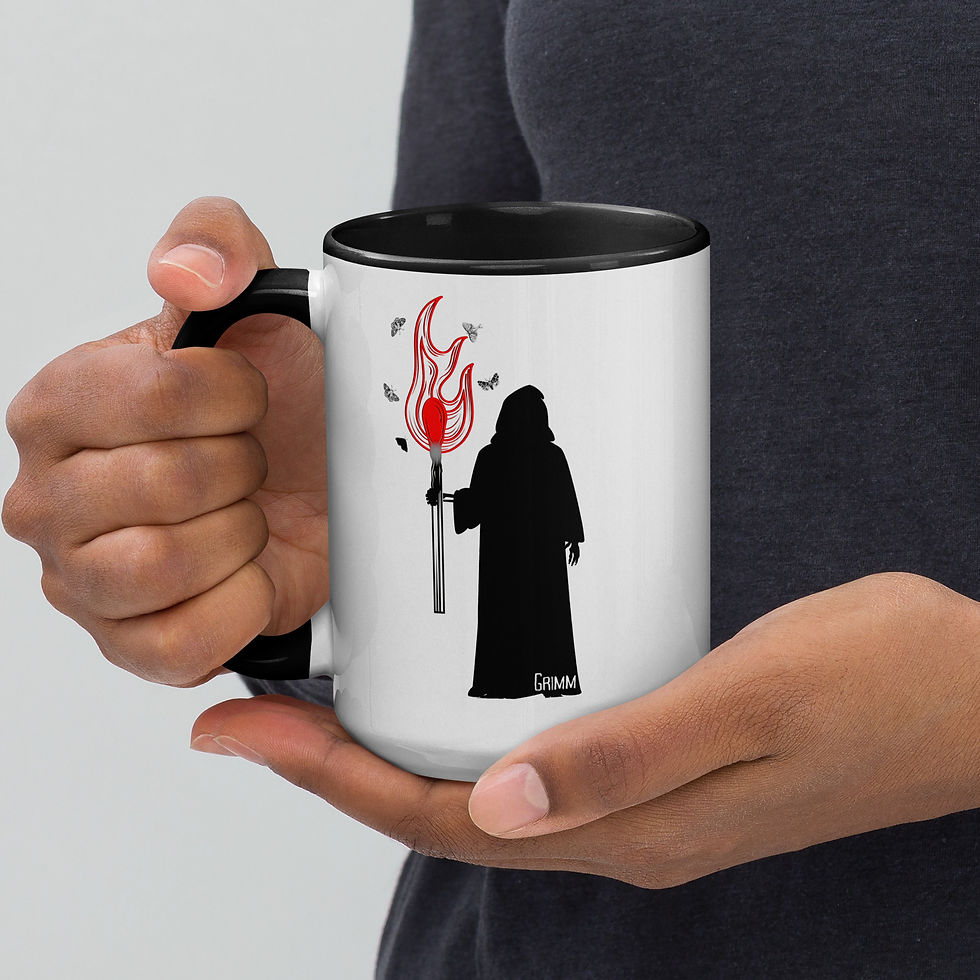 "Grimm" - Mug with Color Inside