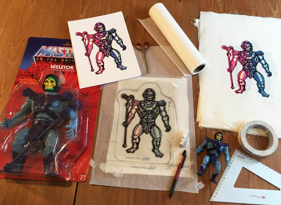 Thumbnail: Skeletor Art Toy