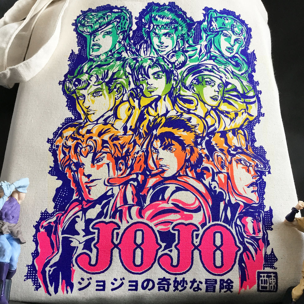 Thumbnail: Jojo's Bizarre Adventure Canvas Bag