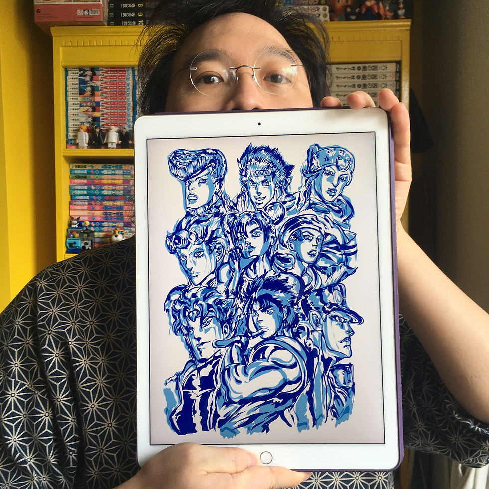 Thumbnail: Jojo's Bizarre Adventure Canvas Bag