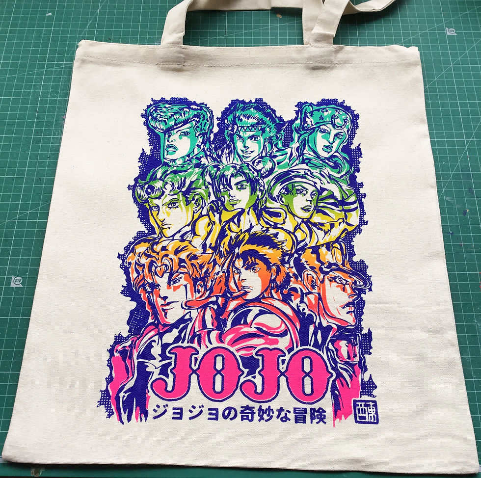 Thumbnail: Jojo's Bizarre Adventure Canvas Bag