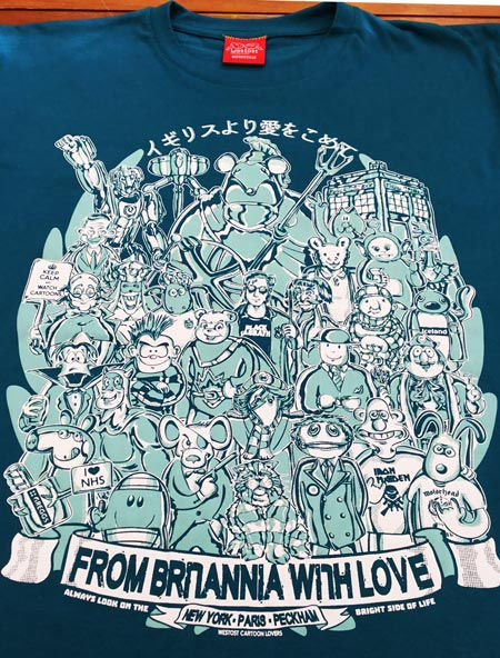 Thumbnail: British Cartoons Tee