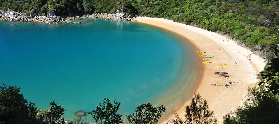 Walking the Abel Tasman track, Abel Tasman National Park, 넬슨 태즈먼 By Wilsons Abel Tasman