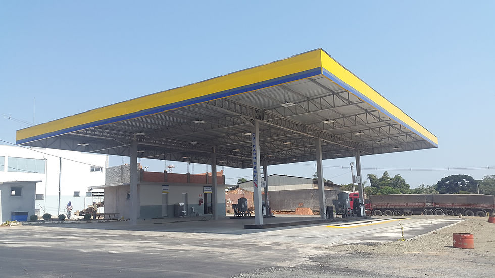 Posto de combustível - 500m²