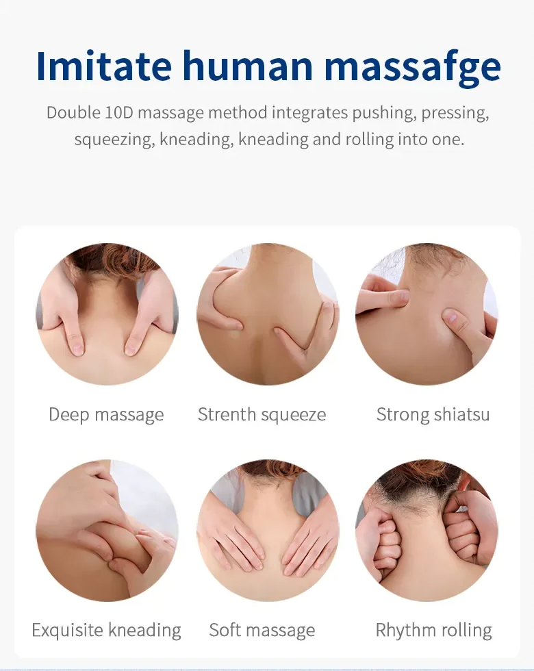 Thumbnail: Electric Shiatsu Neck & Back Massager with Cervical Traction