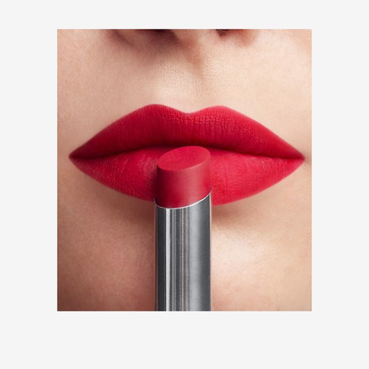 red lipstick
