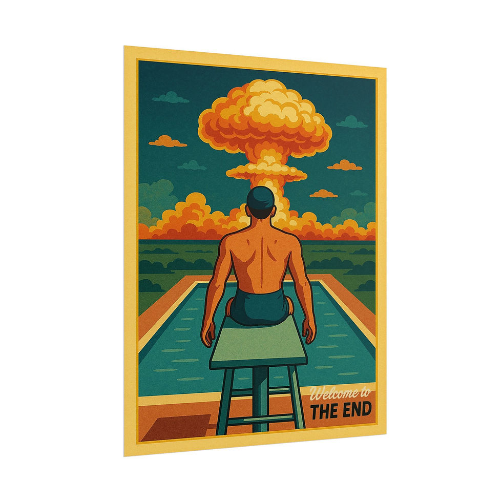 Thumbnail: The end in a pool poster