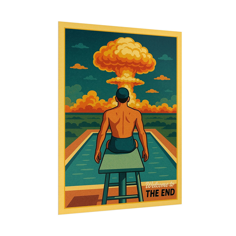 Thumbnail: The end in a pool poster