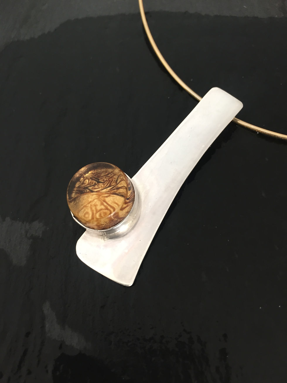 Miniatura: Colgante artesanal de plata - Joyas de Aragón
