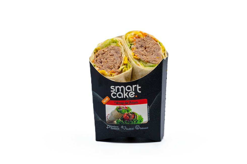 bolo industrial embalado para vending automático SmartCake Wrap Atum