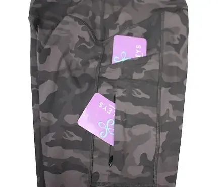 Thumbnail: Grey Camo Sports Leggings