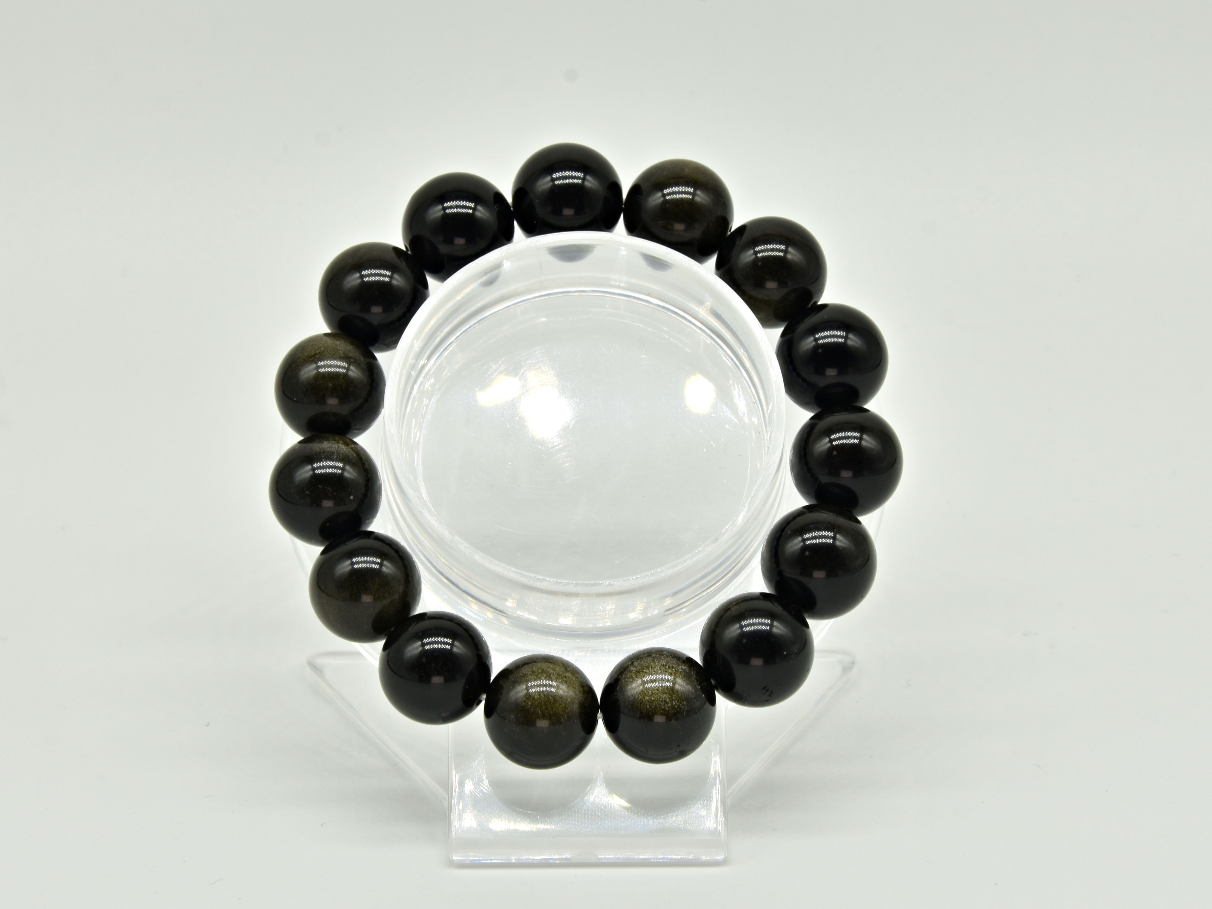 金曜石圓珠手串