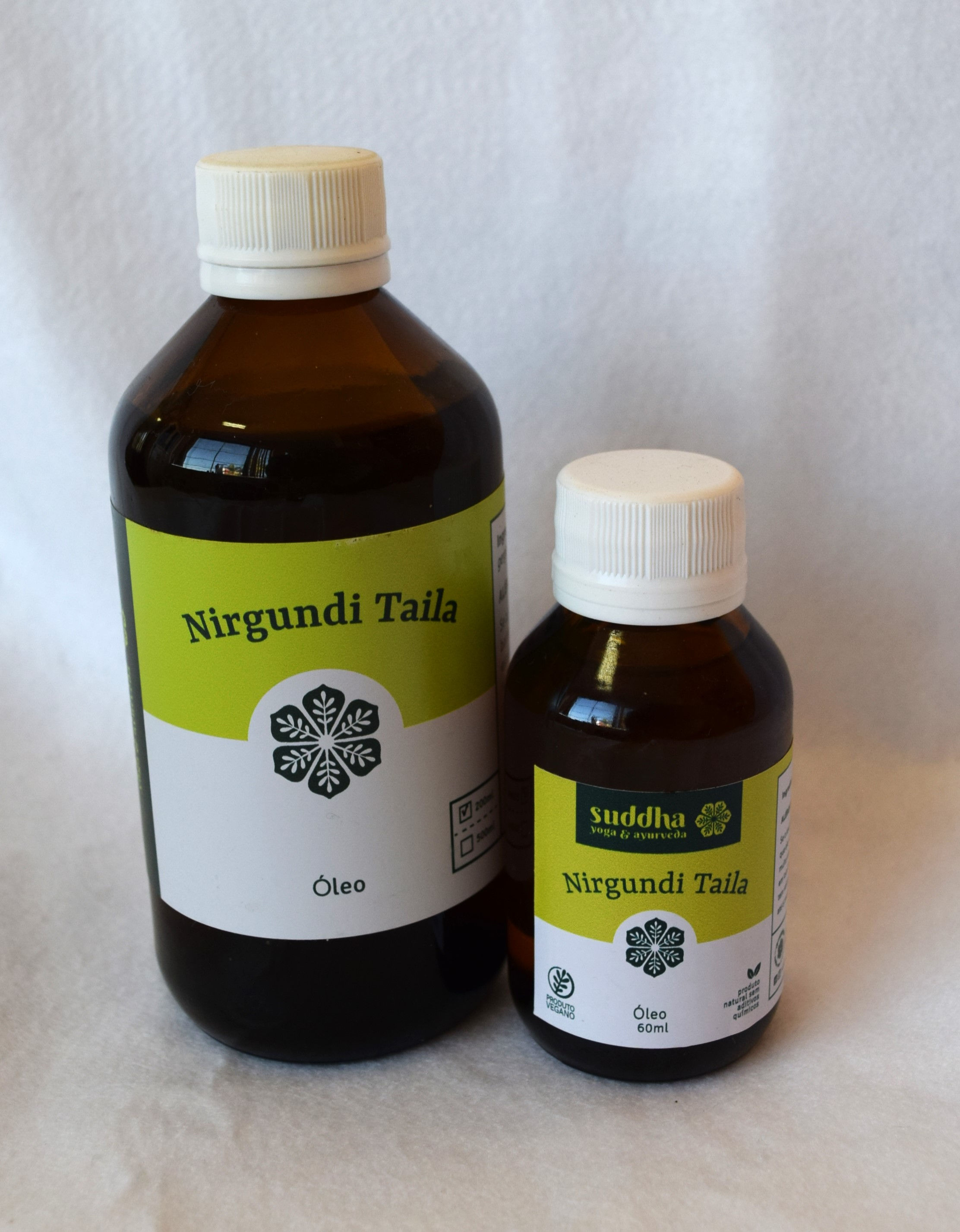 Frascos de Nirgundi Taila Óleo de Massagem