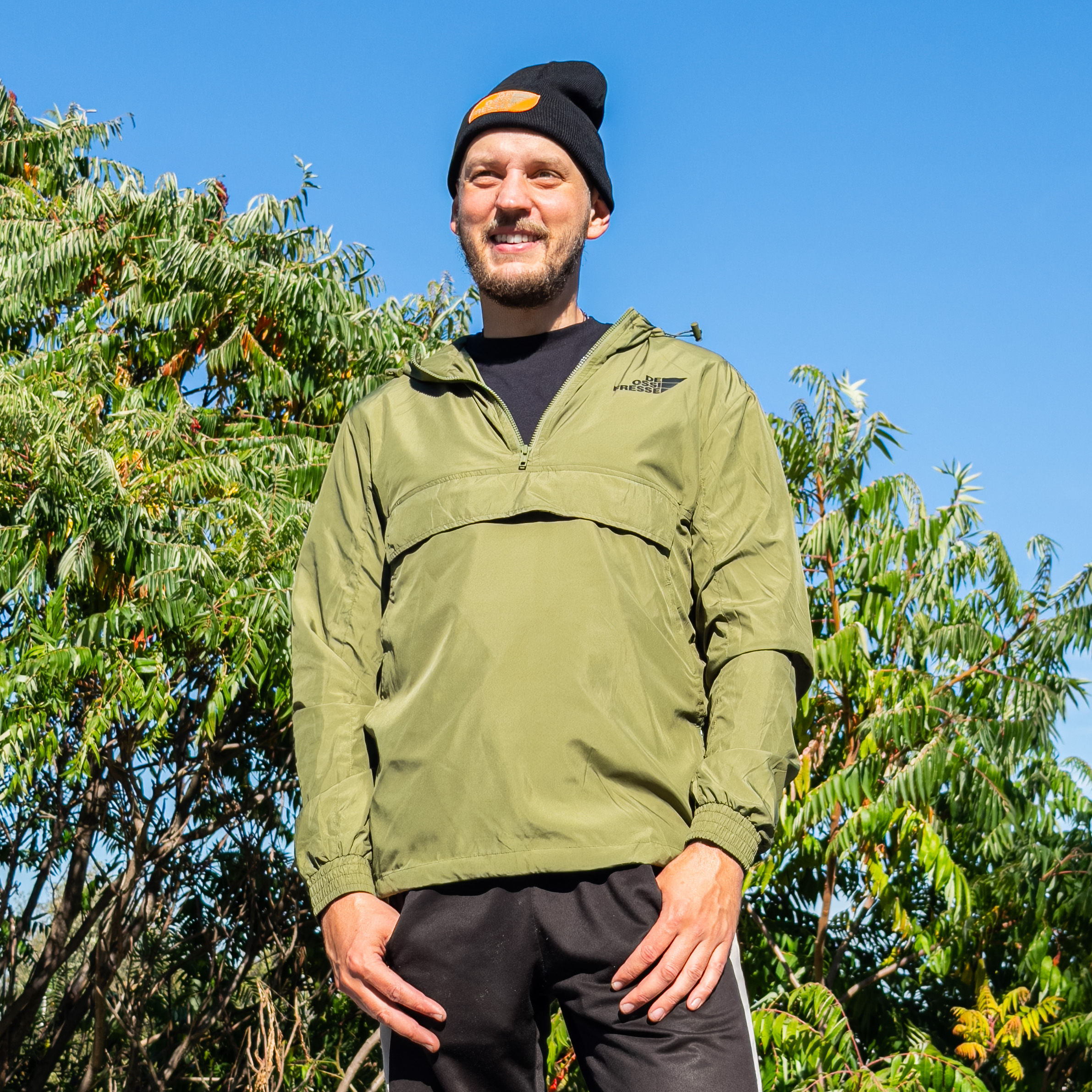 WINDBREMSE - JACKE OLIVE