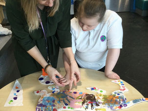 Celebrating Mr. Morgan: A Tribute Through Art at Ysgol Y Gogarth