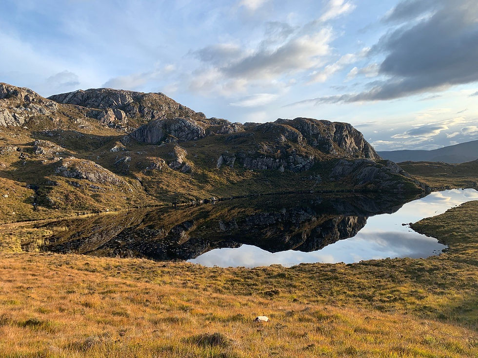 Landscape image of loch near Torridon
