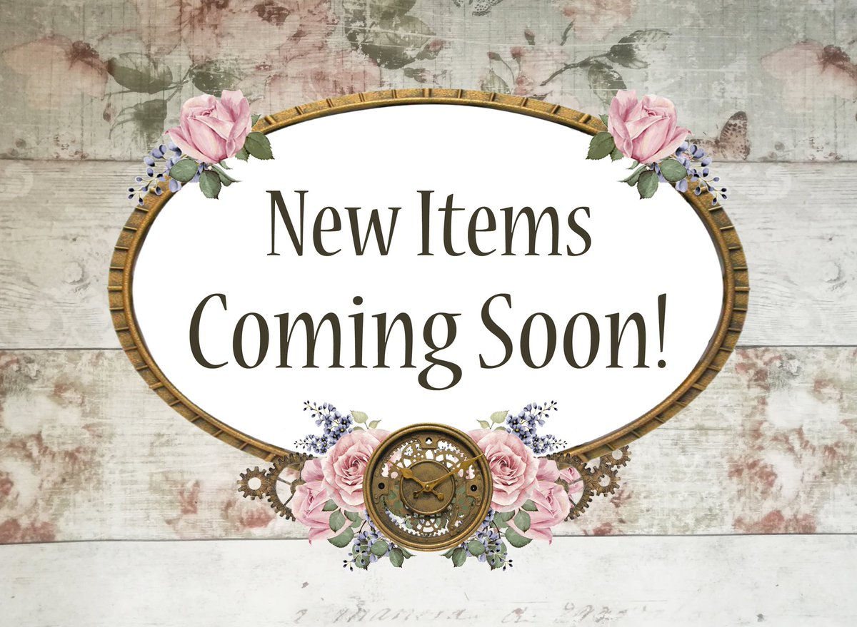 New Items Coming Soon!